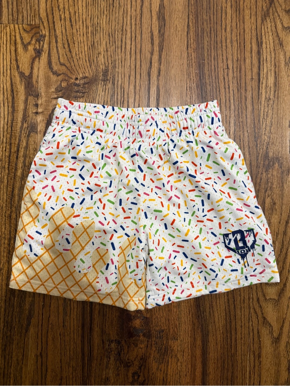 Baseball lifestyle 101 youth ice cream shorts